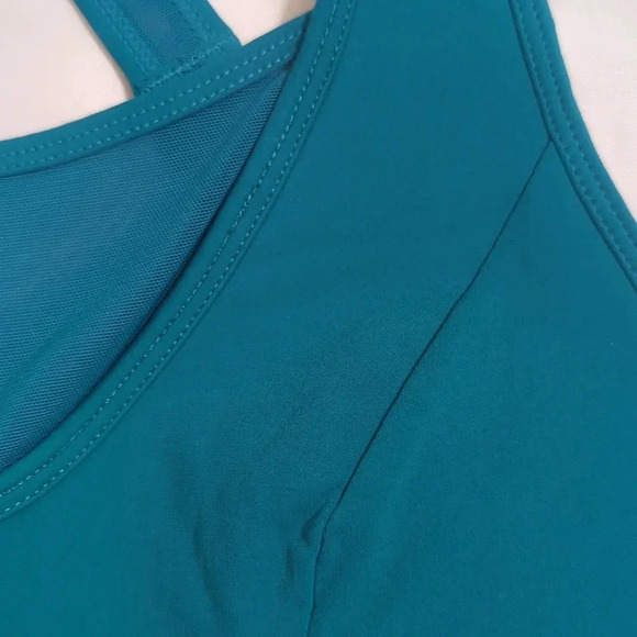 Gymshark Endurance High Support Sports Bra, Color Teal Size S - Picture 14 of 16